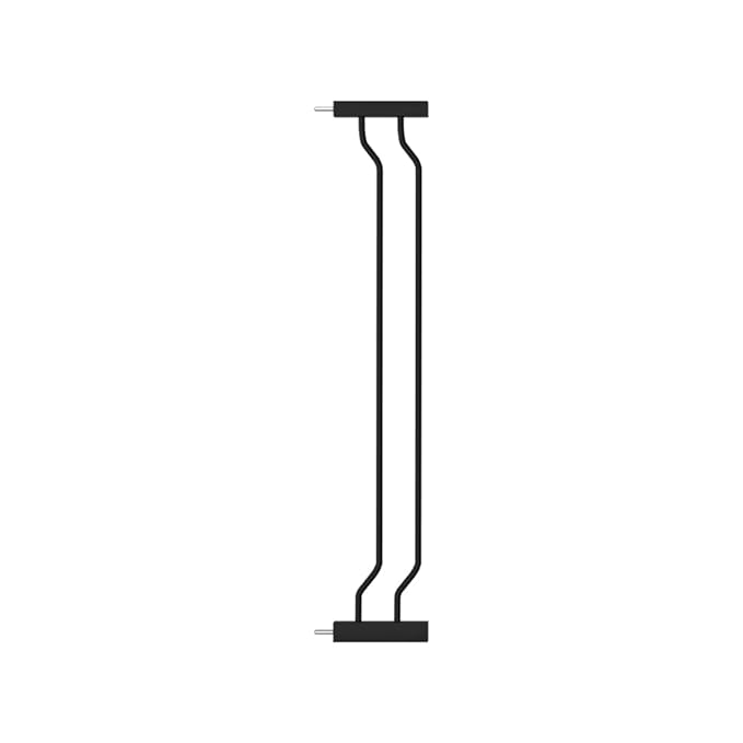 WAOWAO Extra Tall 40.55" Baby Gate Wide Pressure Mounted Walk Through Swing Auto Close Safety Black Metal Toddler Kids Child Dog Pet Puppy Cat for Indoor Stairs,Doorways,Kitchen 4.72 inch