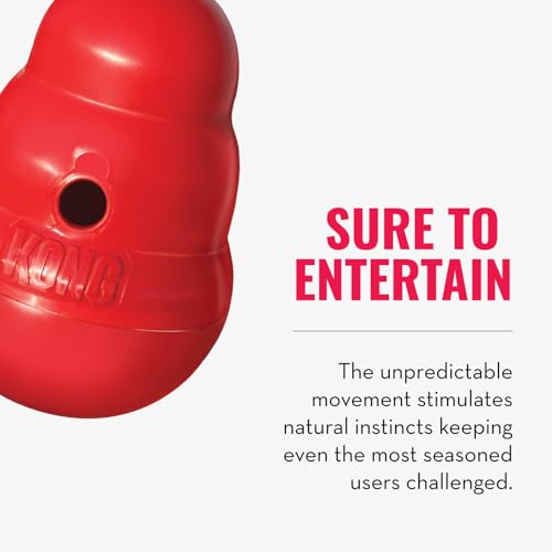 KONG Wobbler, Interactive Treat-Dispensing Dog Toy - Image 7