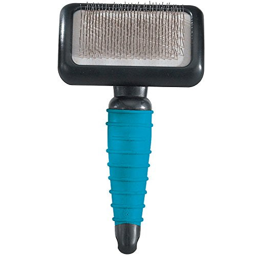 Master Grooming Tools Ergonomic Slicker Brushes — Molded Brushes for Grooming Dogs - Medium, 4" x 2½" Set of 3