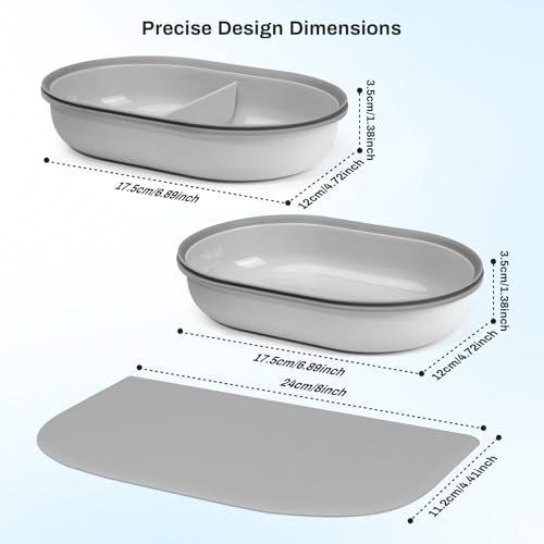 Replacement Mat & Bowl Set for Automatic Microchip Pet - Image 7