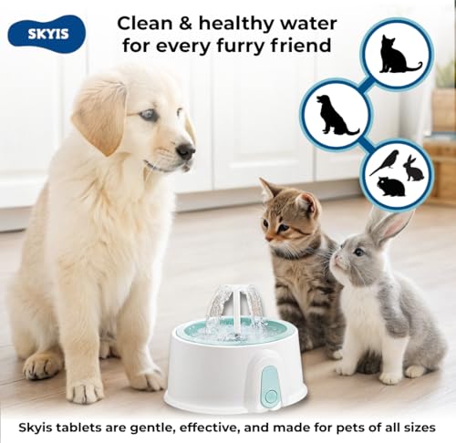 Skyis Pet Fountain Cleaner Tablets 36-Pack, Cat & Dog | Pet Essentials - Image 8