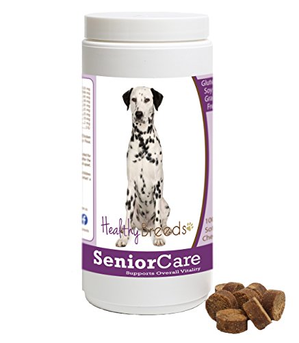 Healthy Breeds Dalmatian Senior Dog Care Soft Chews 100 Count