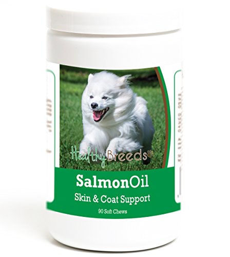 Healthy Breeds American Eskimo Dog Salmon Oil Soft Chews 90 Count