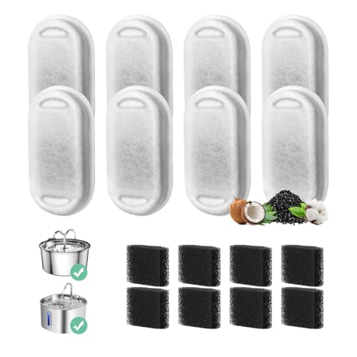 Cat Water Fountain Filter, 8 Pack Cat Fountain Filter Replacement - Image 8