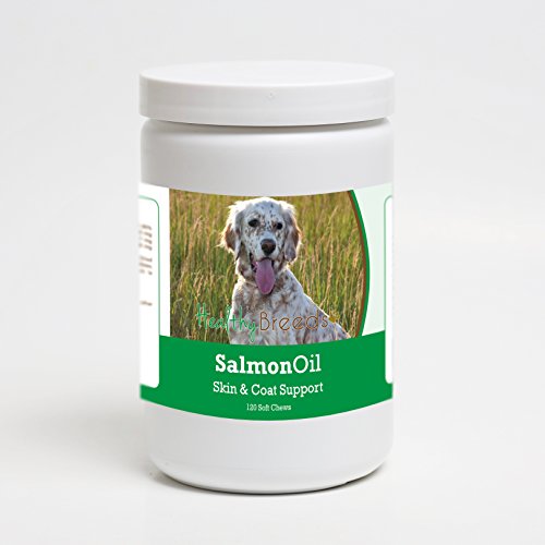 Healthy Breeds English Setter Salmon Oil Soft Chews 120 Count