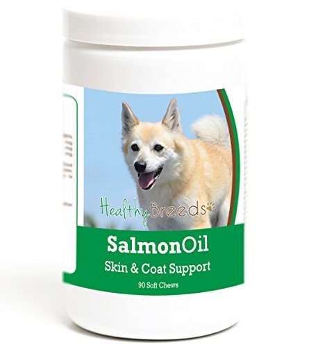 Healthy Breeds Norwegian Buhund Salmon Oil Soft Chews 90 Count