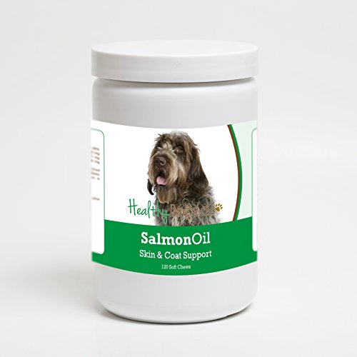 Healthy Breeds Wirehaired Pointing Griffon Salmon Oil Soft Chews 120 Count
