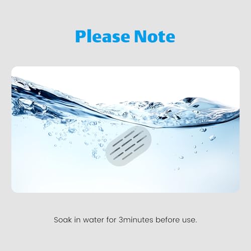 Ceramic Cat Water Fountain Filters, 12 Filters and 12 Sponges - Image 8