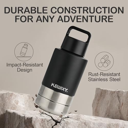 KEWIXY Insulated Dog Travel Water Bottle with Detach | Travel Essentia - Image 7