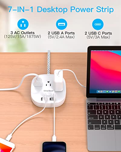Travel Essentials, 22.5W/4.5A Flat Plug Power Strip - Image 7
