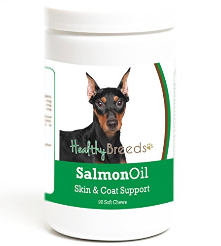 Healthy Breeds German Pinscher Salmon Oil Soft Chews 90 Count