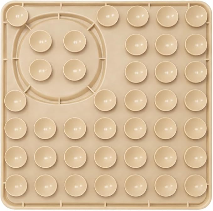 Hearth & Paw Silicone Lick Mat for Dogs – Slow Feeder & Enrichment Mat, Food-Grade 100% BPA-Free Silicone, Mental Stimulation,Better Digestions, Anxiety Relief, Multiple Colors Available