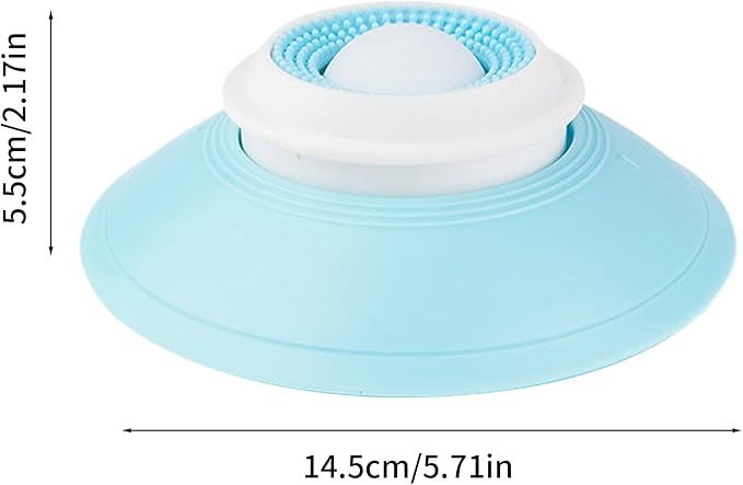 Dog Cat Licks Toys for Liquid Food, Anxieties Relief Slow Feeder Dog Lick Ball Treat Dispenser, Non-Slip Licking Bowl Enrichment Toys to Keep Them
