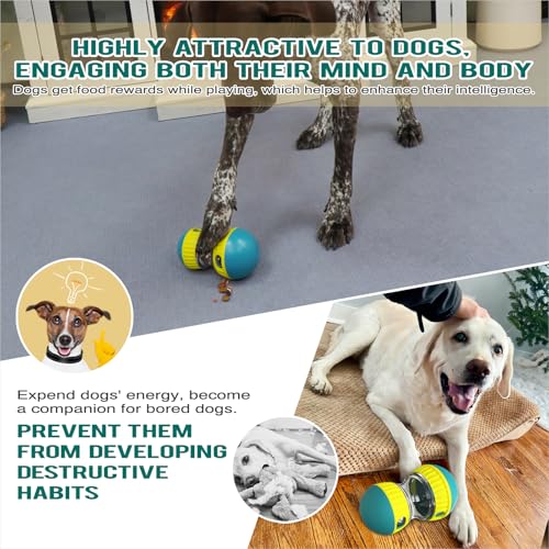 BSISUERM Dog Treat Dispensing Puzzle Toy Adjustable Food - Image 7