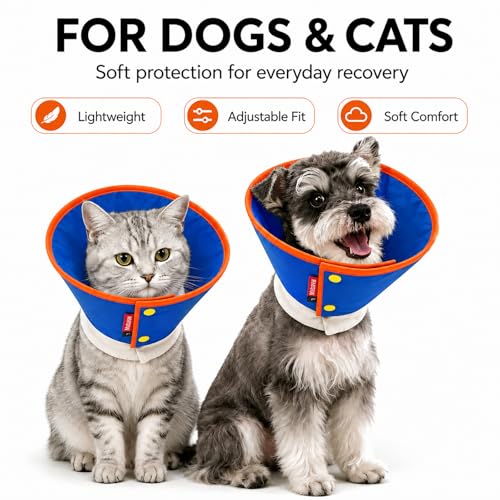 Soft Dog Cone Collar for Dogs & Cats | Pet Essentials - Image 7