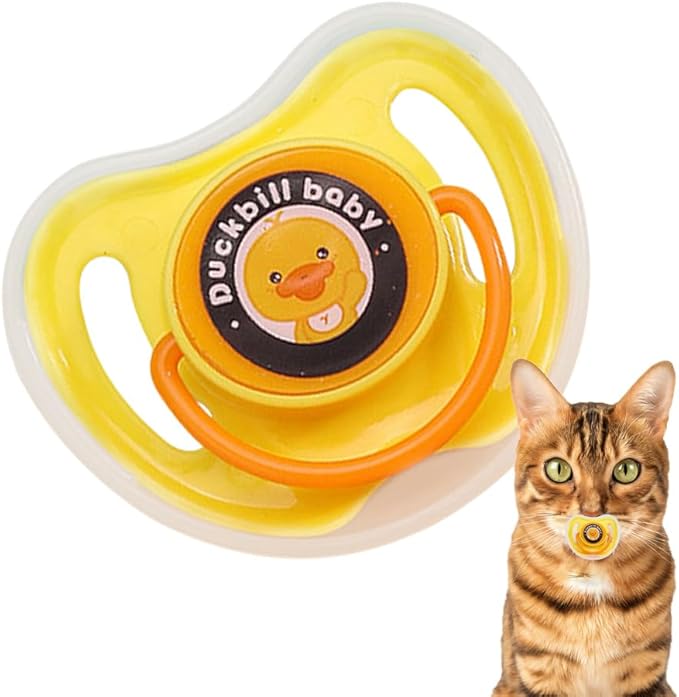 Dog Pacifier Chew – Silicone Bite Aid, Puppy Soother | Calming Training Toy Set, Lightweight Puppy Comfort Solution, Chew Toy for Medium Dog Relaxation