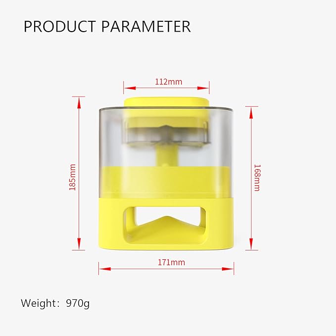 Dog Feeders,Top Press Dry Food Interactive Dog Puzzle Feeding, Dog Toys for IQ Training for Multiple Small Medium Larger Cats and Dogs