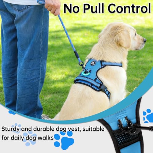 NESTROAD Dog Harness for Medium Sized Dog,No Pull Dog Vest - Image 7