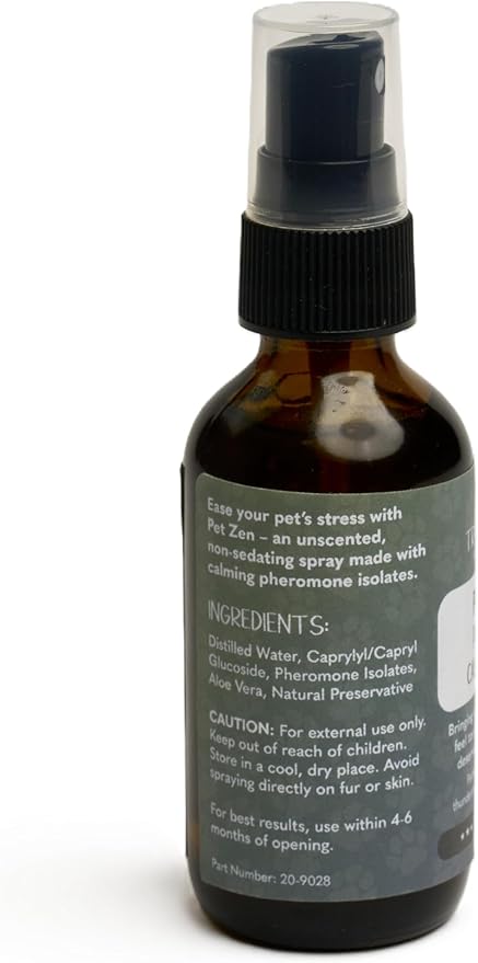 Pet Zen Pheromone Calming Spray for Cats, 2 oz