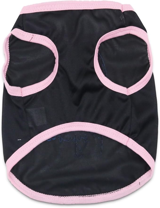 Small Dog T-Shirt for Girls, Breathable Lightweight Pet Summer Dogs Vest, Girl Puppy Clothes for Chihuahua Clothes
