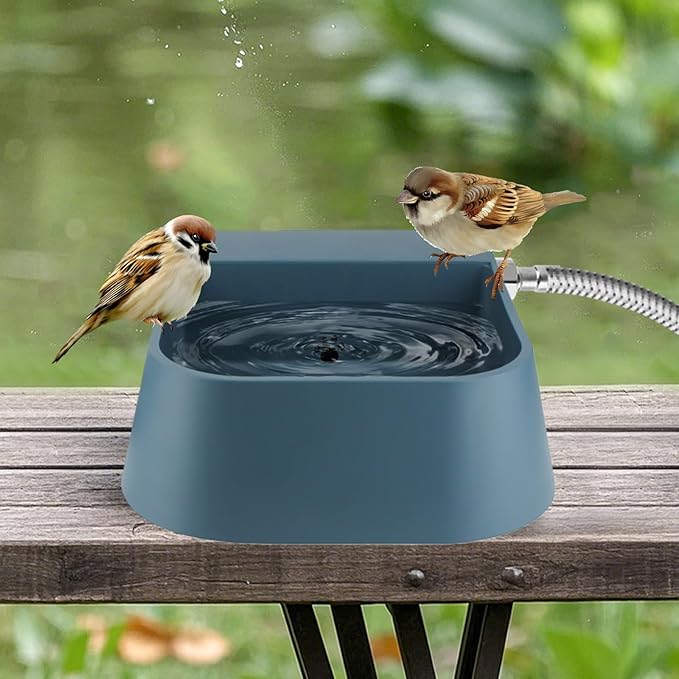 Enjoying Automatic Dog Water Dispenser 2L Outdoor/Indoor Pet Waterer Feeder Self Filling Water Float Valve Livestock Waterer for Dog Cat Chicken