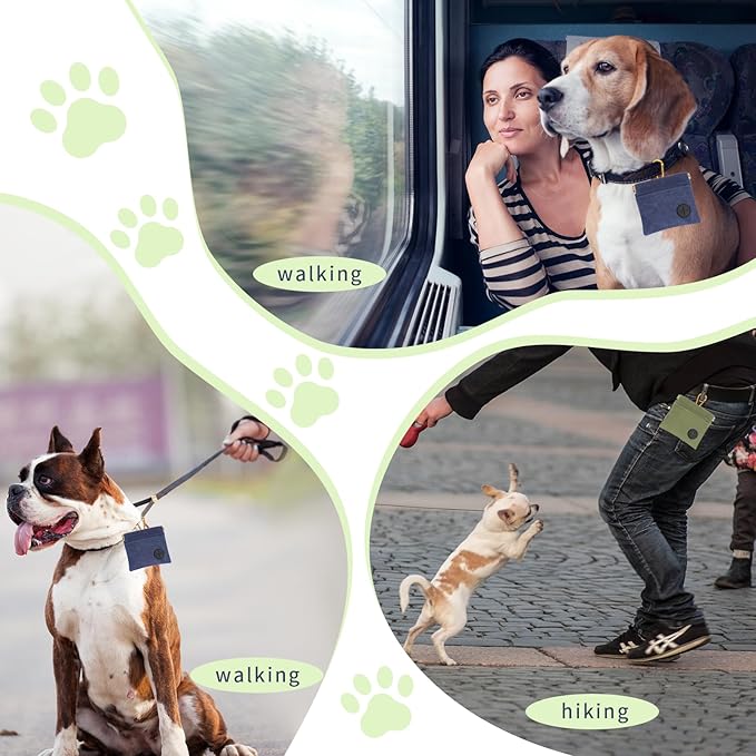 Dog Treat Pouch 2 Pack โ Hands-Free Training Bag, Auto-Close, Waterproof