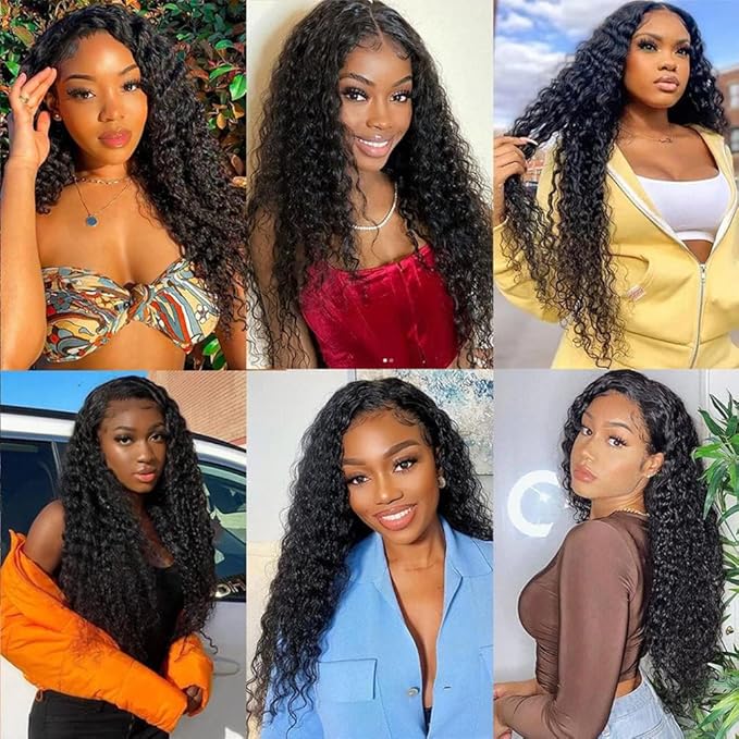 Selina Kinky Curly Brazilian Curly Hair Bundles Unprocessed Remy Hair Extensions Brazilian Virgin Human Hair 100 Gram/Bundle Natural Color (22Inch, Curly)
