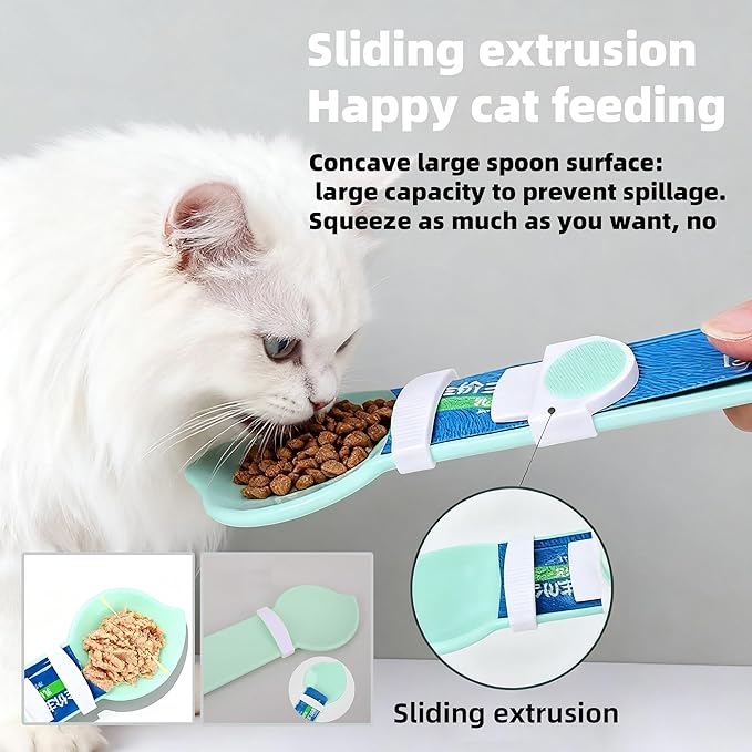 Lick Mat for Dogs & Cats 5 PCS Set 2 Slow Feeder Lick Mats with Suction Cups, Cat Strip Feeder, Scraper & Brush, Dog Lick Mat for Anxiety Relief & Peanut Butter Pad for Grooming & Boredom