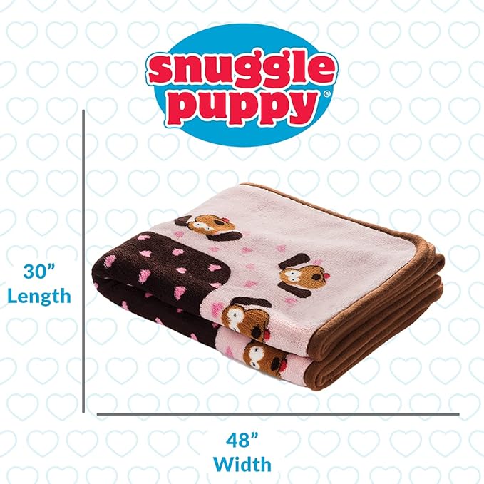 Dog Blanket - Soft Fleece Pet Blanket for Couch and Bed Protection