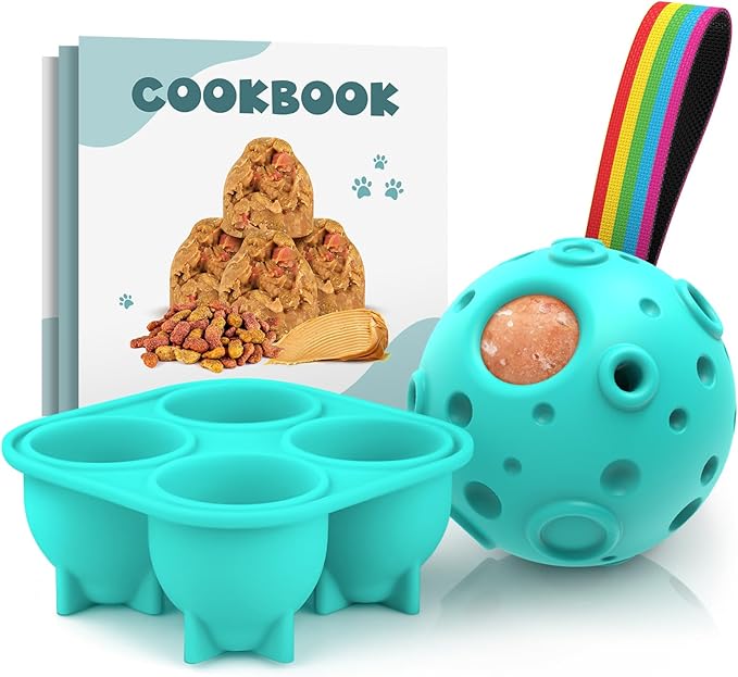 Dog Toys,Reduces Anxiety Toy, Treat Dispensing,Dog Toys to Keep Them Busy, Toy Refillable Homemade Freezable Dog's Food, Easy to Clean Interactive,