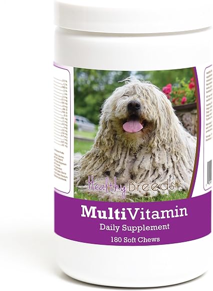 Healthy Breeds Komondorok Multivitamin Soft Chew for Dogs 180 Count