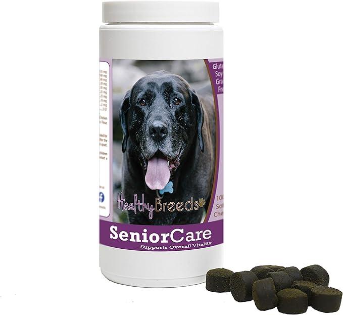 Healthy Breeds Mastador Senior Dog Care Soft Chews 100 Count
