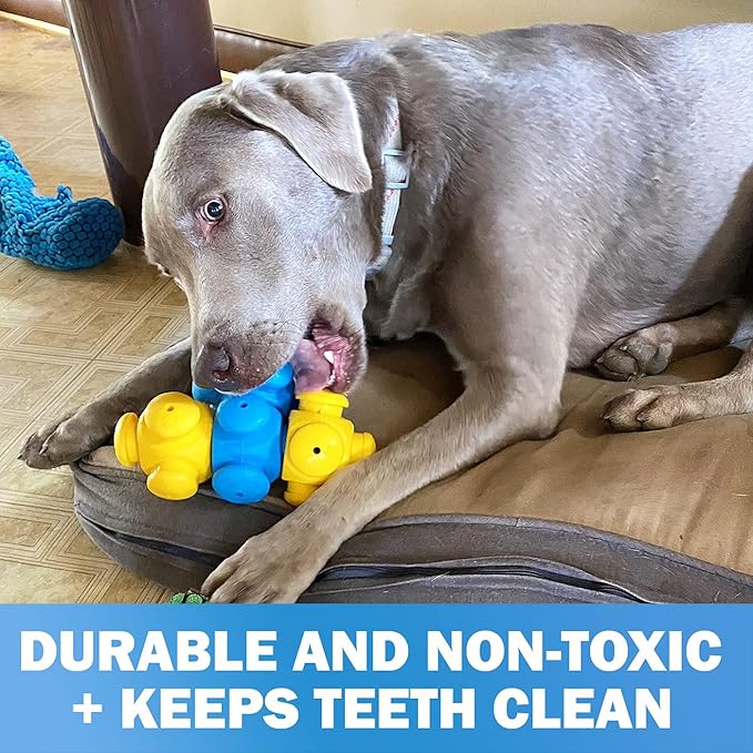 Dog Puzzle Toys for Boredom, Chew Teething and Treat Dispensing for Smart Medium to Large Dogs - IQ Mental Enrichment Toys (10 Pieces)