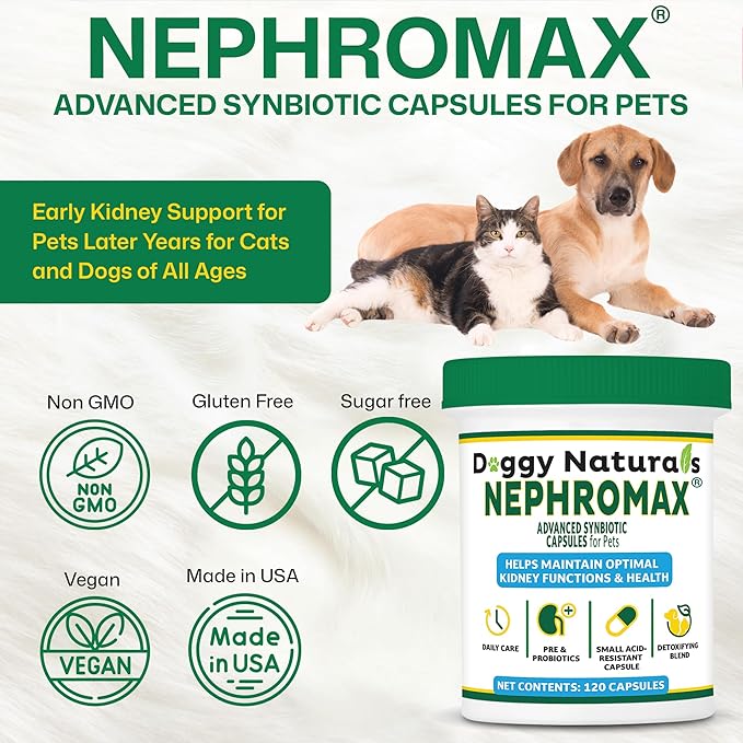 NEPHROMAXâ„¢ Kidney Support Supplement Synbiotic (720 Caps)