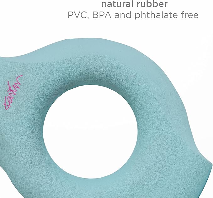 Ubbi Pet x Karim Rashid Dog Toy Set, Chomp, Kibbler & Tuggle Interactive Toys, Durable Natural Rubber Chew, Tug & Treat Dispensing Toys for Medium to Large Dogs
