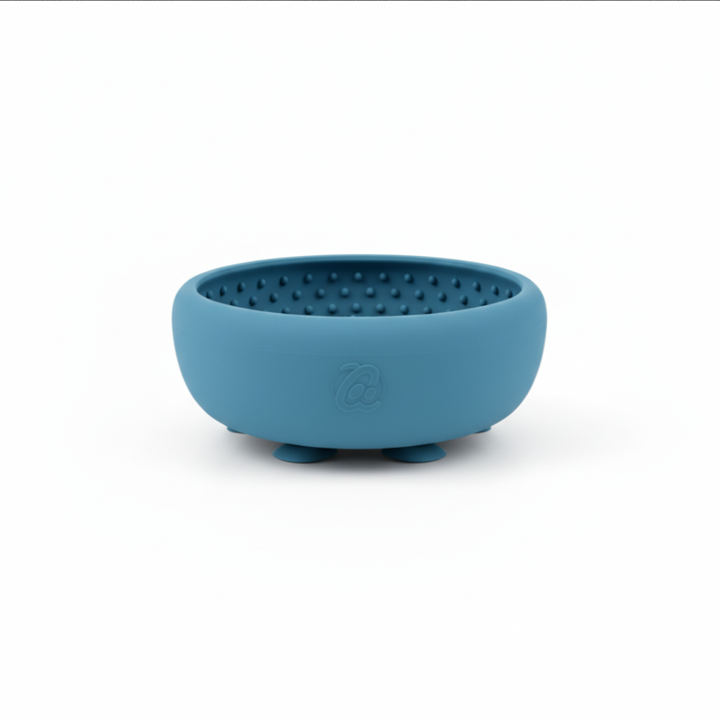 Blue Small Lick Bowl Clean