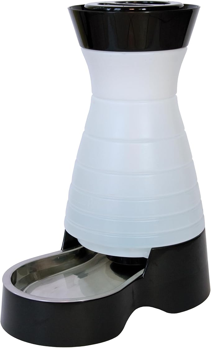 PetSafe Healthy Pet Water Station Large 320oz gravity pet water fountain automatic cat dog water dispenser stainless steel bowl