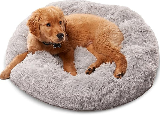 Premium small donut dog bed sizing guide - right pet bed size for dogs and cats