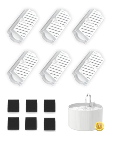 Wonder Creature Ceramic Cat Water Fountain Filter, 6 | Pet Essentials - Image 2