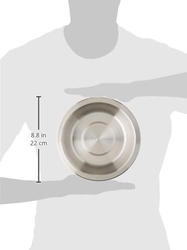 PetFusion Elevated Dog & Cat Bowls, 8" x 8" x 4", Stainless Steel & Acrylic, Mix & Match, 12 Month Warranty
