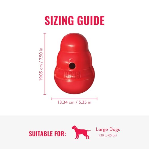 KONG Wobbler, Interactive Treat-Dispensing Dog Toy - Image 4