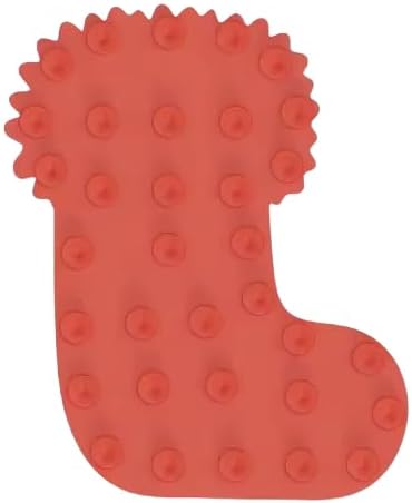 Holiday Stocking Lick Mat – Christmas Slow Feeder & Enrichment Toy for Dogs