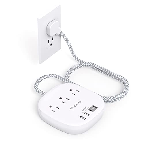 Travel Essentials, 22.5W/4.5A Flat Plug Power Strip - Image 2
