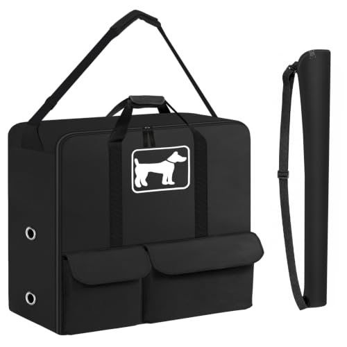 SIRUITON Thick 600D Dog Playpen Storage Bag Fits 24" H 8 - Image 2