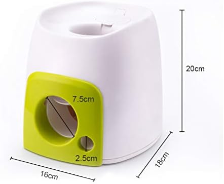 Zerodis Snack, Interactive Dog Ball Thrower Indoor Outdoor Toy for Small to Large Dogs (Green)