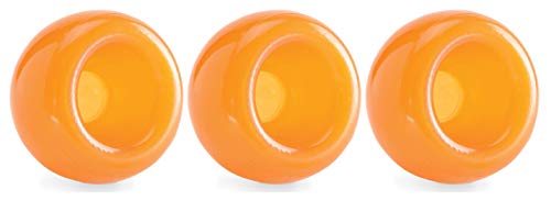 PD Planet Dog 3 Pack of Orbee-Tuff Snoop Toys, Large, Treat Puzzle for Dogs Made in The USA, Assorted Colors