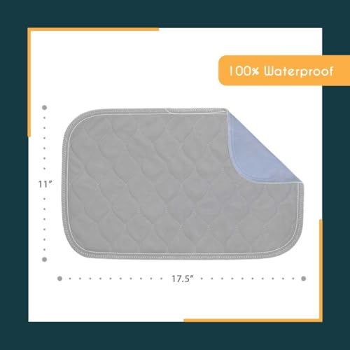rocket & rex Washable Cat & Dog Carrier Pad, Reusable Liner Insert (2pk) - Image 7