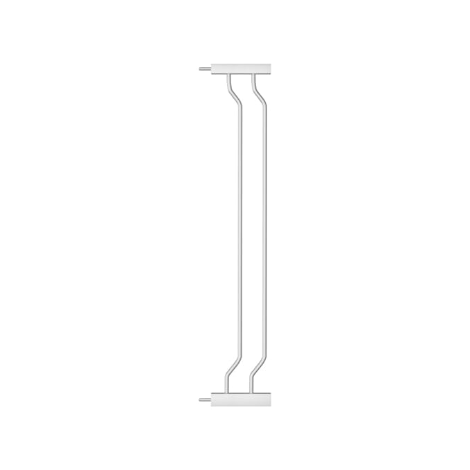 WAOWAO Extra Tall 40.55" Baby Gate Wide Pressure Mounted Walk Through Swing Auto Close Safety White Metal Toddler Kids Child Dog Pet Puppy Cat for Indoor Stairs,Doorways,Kitchen 4.72 inch