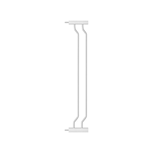 WAOWAO Extra Tall 40.55" Baby Gate Wide Pressure Mounted Walk Through Swing Auto Close Safety White Metal Toddler Kids Child Dog Pet Puppy Cat for Indoor Stairs,Doorways,Kitchen 4.72 inch