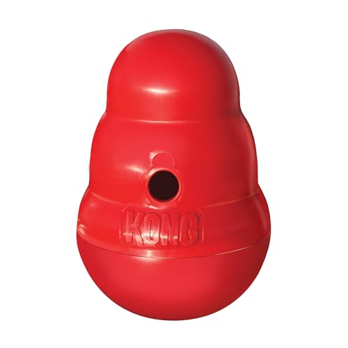 KONG Wobbler, Interactive Treat-Dispensing Dog Toy - Image 2